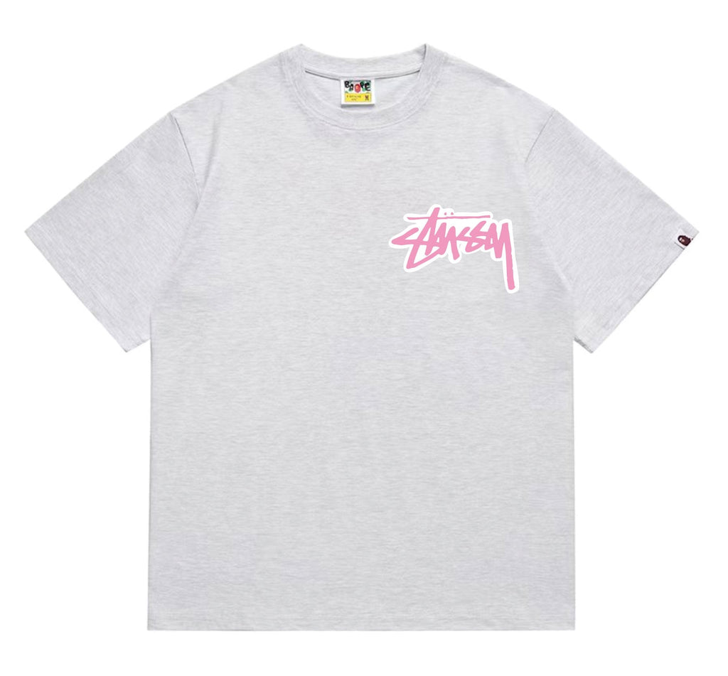 BAPE Light Face Graffiti Wordmark T-Shirt